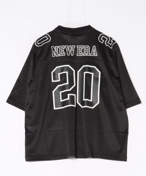 NEW ERA(ニューエラ)の「ニューエラ フットボールTシャツ 半袖(Tシャツ/カットソー・メンズ・ストーン/ブラック・XXL/XL/L/M)」の4枚目の写真