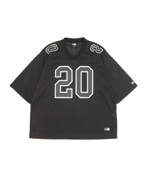 NEW ERA(ニューエラ)の「ニューエラ フットボールTシャツ 半袖(Tシャツ/カットソー・メンズ・ストーン/ブラック・XXL/XL/L/M)」の5枚目の写真