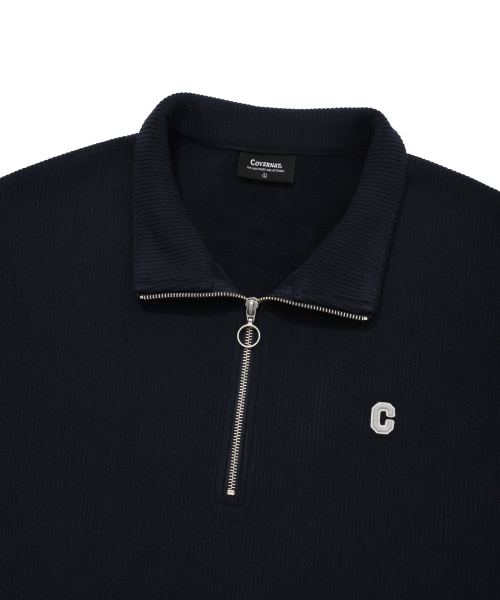 COVERNAT(カバーナット)の「スモールCロゴコーデュロイハーフジップネイビー(その他トップス・レディース・その他・X-SMALL/SMALL/MEDIUM/LARGE/X-LARGE)」の5枚目の写真