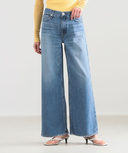 Demi-Luxe BEAMS(デミルクス ビームス)の「upper hights / THE LAUREN デニムパンツ(デニムパンツ・レディース・ライトブルー・24/23/22)」の1枚目の写真