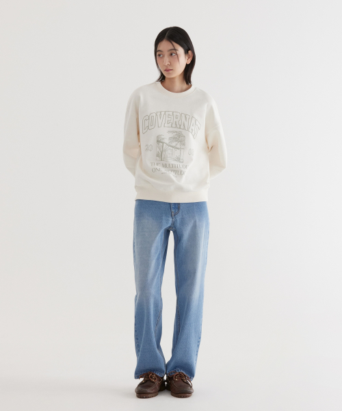 COVERNAT(カバーナット)の「ファームツリーグラフィック スウェット Ivory(スウェット・レディース・その他・SMALL/MEDIUM/LARGE/X-LARGE)」の8枚目の写真