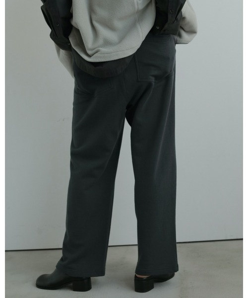 anuke(アンヌーク)の「Wide Sweat Pants(その他パンツ・レディース・グレー/チャコールグレー・36inch/38inch)」の3枚目の写真