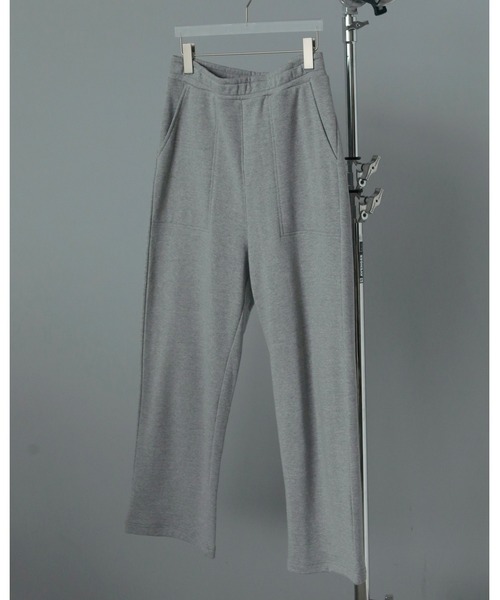 anuke(アンヌーク)の「Wide Sweat Pants(その他パンツ・レディース・グレー/チャコールグレー・36inch/38inch)」の15枚目の写真