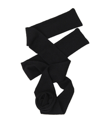 HETIT（ヘティ）の「ソフトローズスカーフ（ブラック）（マフラー）」