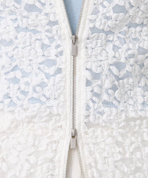 mystic（ミスティック）の「レースフーディーパーカー（パーカー・レディース・オフホワイト/ブラック・FREE/2）」の13枚目の写真