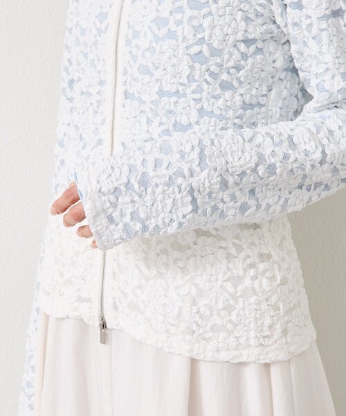 mystic（ミスティック）の「レースフーディーパーカー（パーカー・レディース・オフホワイト/ブラック・FREE/2）」の15枚目の写真