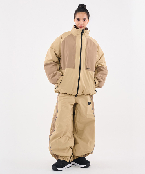 DOLL OUTERWEAR（ドラ アウターウェア）の「[DOLL x DUMDIDUM] 2526 リバーシブルティロパディングジャケット&パンツセット BEIGE 男女共用（セットアップ・レディース・その他・SMALL/MEDIUM/LARGE/X-LARGE）」の16枚目の写真