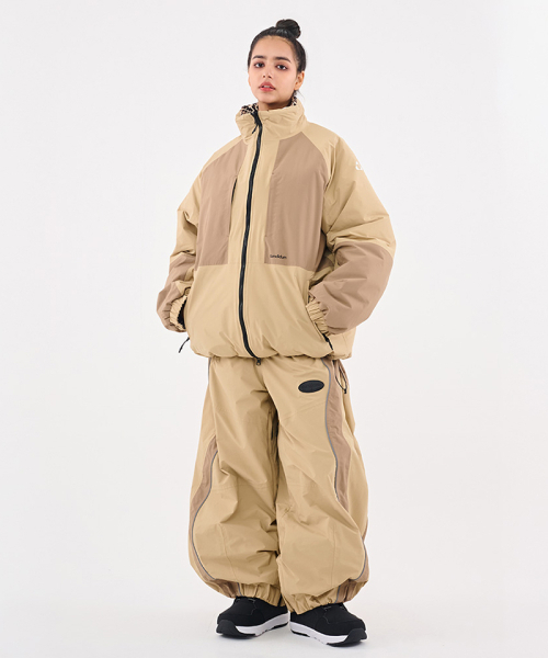 DOLL OUTERWEAR（ドラ アウターウェア）の「[DOLL x DUMDIDUM] 2526 リバーシブルティロパディングジャケット&パンツセット BEIGE 男女共用（セットアップ・レディース・その他・SMALL/MEDIUM/LARGE/X-LARGE）」の17枚目の写真