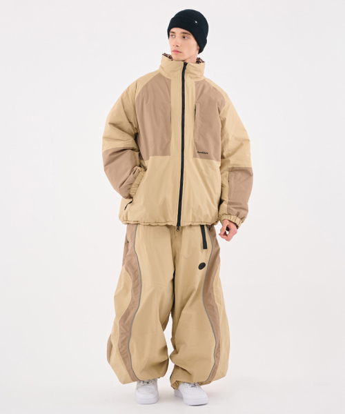 DOLL OUTERWEAR（ドラ アウターウェア）の「[DOLL x DUMDIDUM] 2526 リバーシブルティロパディングジャケット&パンツセット BEIGE 男女共用（セットアップ・レディース・その他・SMALL/MEDIUM/LARGE/X-LARGE）」の13枚目の写真