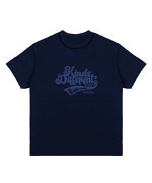 KINDS（カインズ）の「20 count premium single old school short sleeve t-shirt (Navy)（Tシャツ/カットソー）」