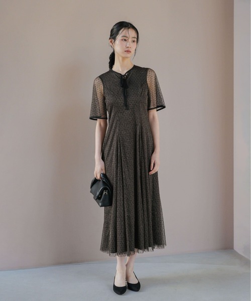やっちゃん　kaene クロシェレース　マキシワンピース kaene（カエン）の「クロシェレースマキシワンピース（ドレス）」 - WEAR