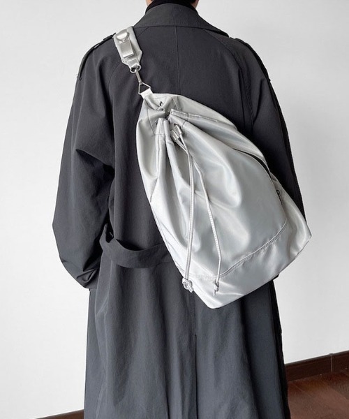 セール】2WAYナイロン巾着リュック/ナップサック/A4サイズ対応（バック