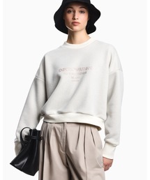 EMPORIO ARMANI | 【エンポリオ アルマーニ】スウェットシャツ ルレックスジャージー シャイニーロゴ(スウェット)