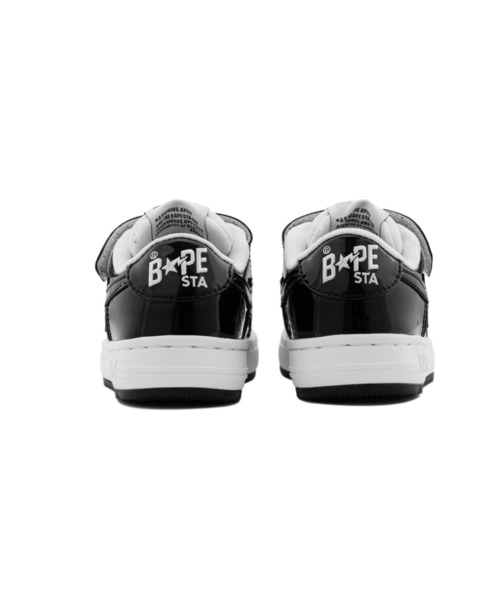 A BATHING APE(アベイシングエイプ)の「BAPE STA KIDS #2(スニーカー・キッズ・ブラック/グリーン/ピンク・14.0cm/19/17/13.0cm/15 /18/16)」の7枚目の写真