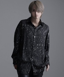 CavariA | 『CavariA/キャバリア』ラメプリントBIGシルエットシャツ(シャツ/ブラウス)