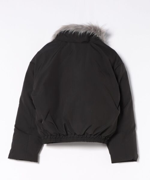 VIBGYOR(ヴィブジョー)の「【LAMPOON】ベルテッドファーブルゾン(ブルゾン・レディース・ブラック・MEDIUM/LARGE)」の16枚目の写真