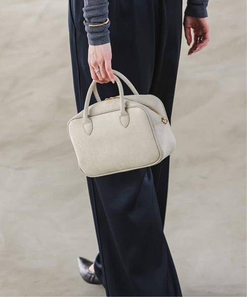 VELETTO（ベレット）の「《追加・NOBLE別注カラー》VELETTO/ベレット エコスウェードボストン（ボストンバッグ・レディース・ベージュ系その他/チャコールグレー・FREE）」の19枚目の写真