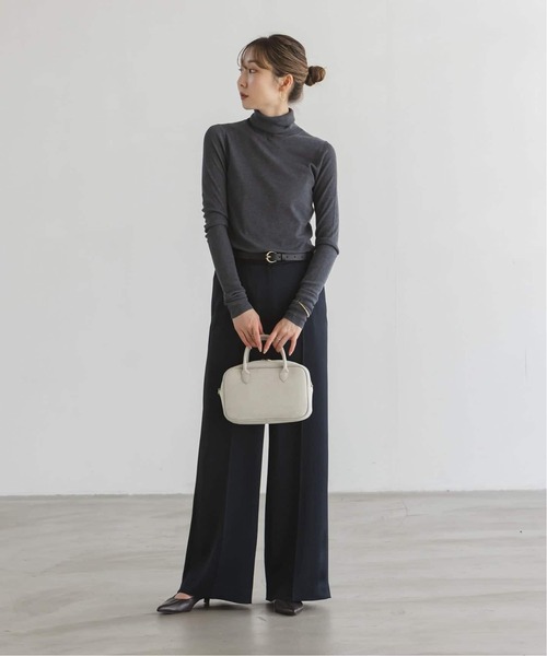 VELETTO（ベレット）の「《追加・NOBLE別注カラー》VELETTO/ベレット エコスウェードボストン（ボストンバッグ・レディース・ベージュ系その他/チャコールグレー・FREE）」の20枚目の写真