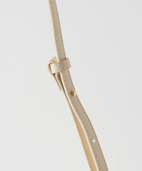 VELETTO（ベレット）の「《追加・NOBLE別注カラー》VELETTO/ベレット エコスウェードボストン（ボストンバッグ・レディース・ベージュ系その他/チャコールグレー・FREE）」の9枚目の写真