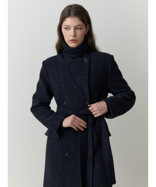 RE_L(リエル)の「Note double wool coat (navy)(チェスターコート・レディース・その他・FREE)」の3枚目の写真
