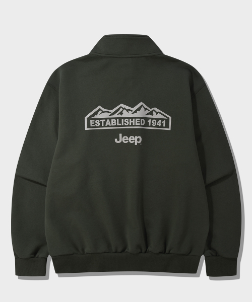 JEEP（ジープ）の「[360g] M-ロゴ ハーフジップ スウェット (JR5TSU838GN)（スウェット・レディース・その他・SMALL/MEDIUM/LARGE/X-LARGE/2XL）」の8枚目の写真