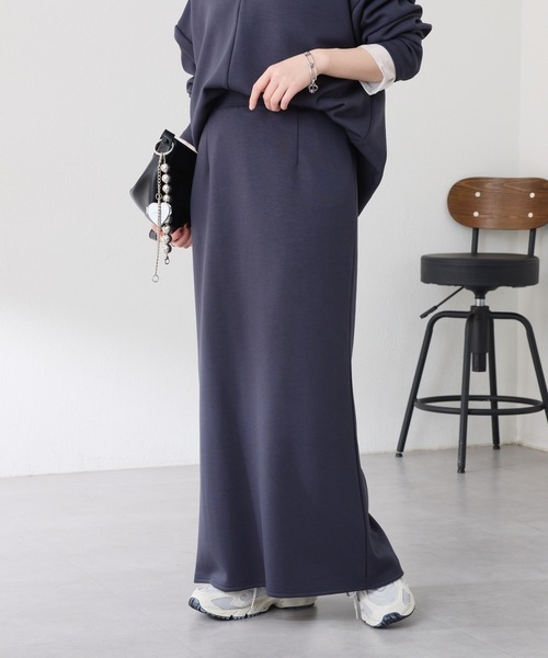 COLLAGE GALLARDAGALANTE（コラージュガリャルダガランテ）の「ポンチタイトスカート/セットアップ/WEB限定（スカート・レディース・チャコールグレー/ブラック・FREE/TM/PM）」の2枚目の写真