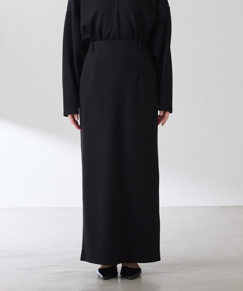 COLLAGE GALLARDAGALANTE（コラージュガリャルダガランテ）の「ポンチタイトスカート/セットアップ/WEB限定（スカート・レディース・チャコールグレー/ブラック・FREE/TM/PM）」の3枚目の写真