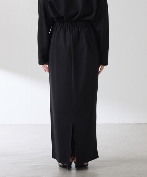 COLLAGE GALLARDAGALANTE（コラージュガリャルダガランテ）の「ポンチタイトスカート/セットアップ/WEB限定（スカート・レディース・チャコールグレー/ブラック・FREE/TM/PM）」の5枚目の写真