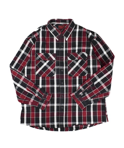 FIVEBROTHER（ファイブブラザー）の「【T14】【FIVEBROTHER/ファイブブラザー】9oz HEAVY CHECK SHIRTS（シャツ/ブラウス・メンズ・ブラック系その他/ブルー系その他2/ブラウン系その他/イエロー系その他/ブラック系その他2/レッド系その他/ブルー系その他/レッド系その他2・XX-LARGE/X-LARGE/LARGE/MEDIUM）」の7枚目の写真