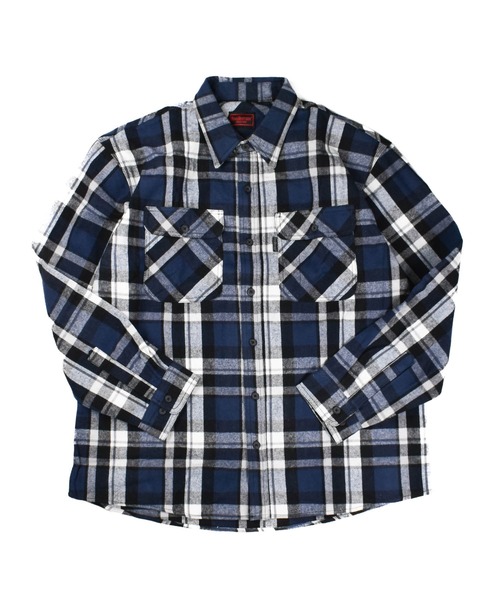 FIVEBROTHER（ファイブブラザー）の「【T14】【FIVEBROTHER/ファイブブラザー】9oz HEAVY CHECK SHIRTS（シャツ/ブラウス・メンズ・ブラック系その他/ブルー系その他2/ブラウン系その他/イエロー系その他/ブラック系その他2/レッド系その他/ブルー系その他/レッド系その他2・XX-LARGE/X-LARGE/LARGE/MEDIUM）」の5枚目の写真