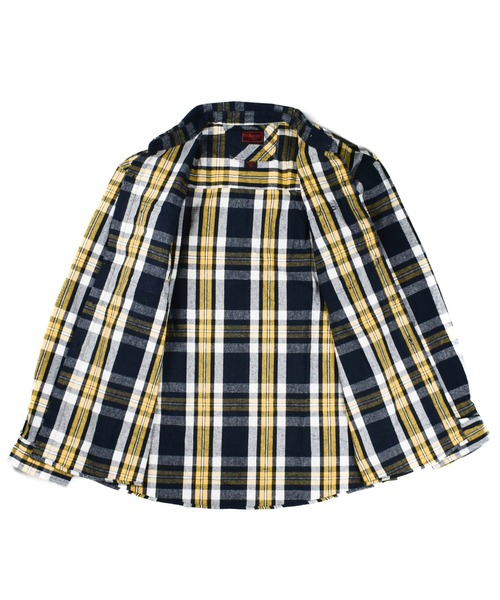 FIVEBROTHER（ファイブブラザー）の「【T14】【FIVEBROTHER/ファイブブラザー】9oz HEAVY CHECK SHIRTS（シャツ/ブラウス・メンズ・ブラック系その他/ブルー系その他2/ブラウン系その他/イエロー系その他/ブラック系その他2/レッド系その他/ブルー系その他/レッド系その他2・XX-LARGE/X-LARGE/LARGE/MEDIUM）」の15枚目の写真