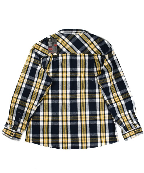 FIVEBROTHER（ファイブブラザー）の「【T14】【FIVEBROTHER/ファイブブラザー】9oz HEAVY CHECK SHIRTS（シャツ/ブラウス・メンズ・ブラック系その他/ブルー系その他2/ブラウン系その他/イエロー系その他/ブラック系その他2/レッド系その他/ブルー系その他/レッド系その他2・XX-LARGE/X-LARGE/LARGE/MEDIUM）」の18枚目の写真