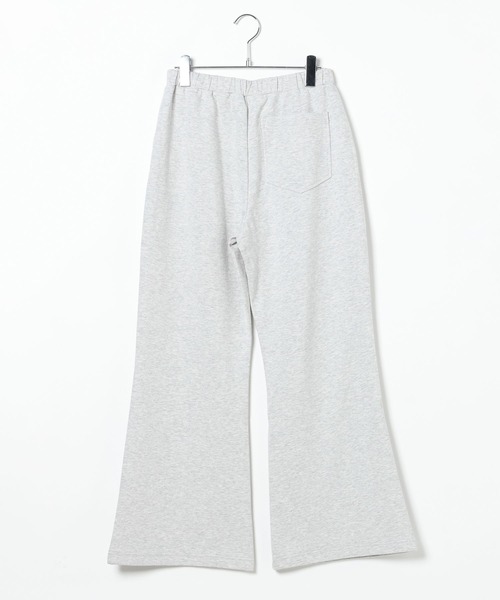 LEPSIM（レプシィム）の「ライトスウェットフレアパンツ　634621（スウェットパンツ・レディース・ブラック/ブラウン/トップグレー・FREE/TALL）」の4枚目の写真