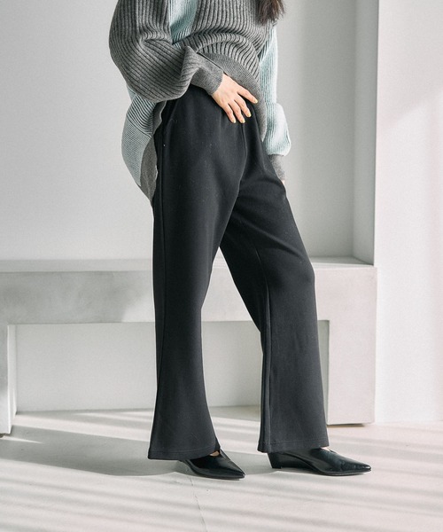 ライトスウェットフレアパンツ 634621（スウェットパンツ）｜LEPSIM