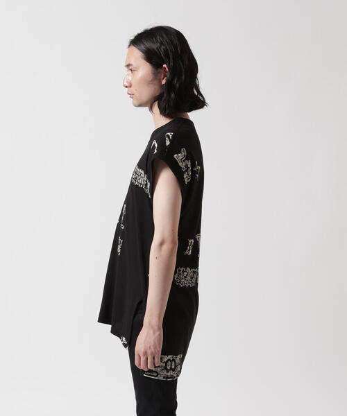 SHARE SPIRIT（シェアースピリット）の「SHARE SPIRIT/シェアースピリット/LETTER TEE（Tシャツ/カットソー・メンズ・ホワイト/ブラック・M）」の5枚目の写真