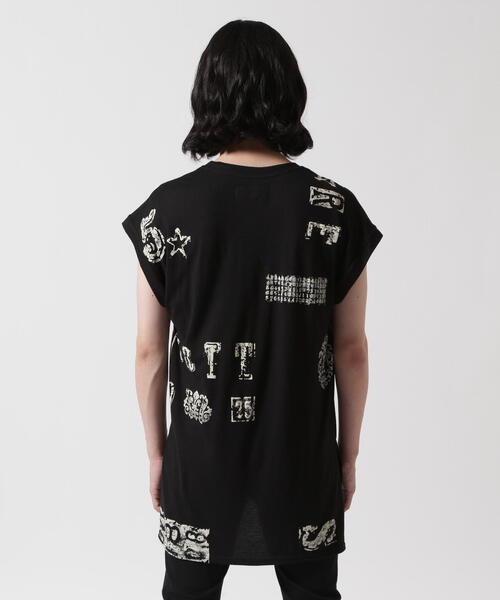 SHARE SPIRIT（シェアースピリット）の「SHARE SPIRIT/シェアースピリット/LETTER TEE（Tシャツ/カットソー・メンズ・ホワイト/ブラック・M）」の6枚目の写真