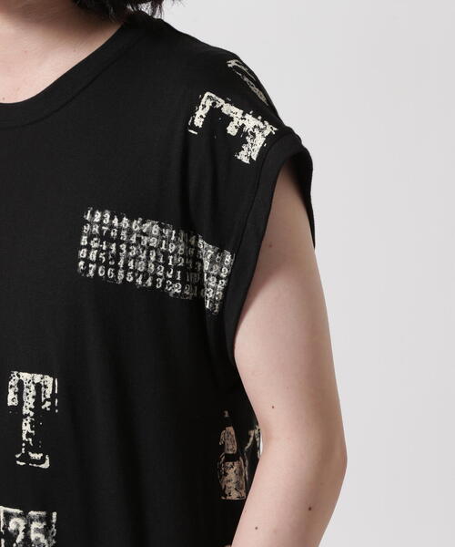 SHARE SPIRIT（シェアースピリット）の「SHARE SPIRIT/シェアースピリット/LETTER TEE（Tシャツ/カットソー・メンズ・ホワイト/ブラック・M）」の8枚目の写真