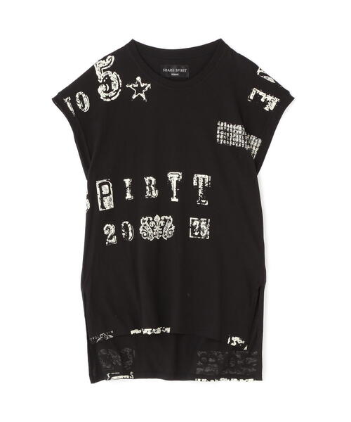 SHARE SPIRIT（シェアースピリット）の「SHARE SPIRIT/シェアースピリット/LETTER TEE（Tシャツ/カットソー・メンズ・ホワイト/ブラック・M）」の10枚目の写真