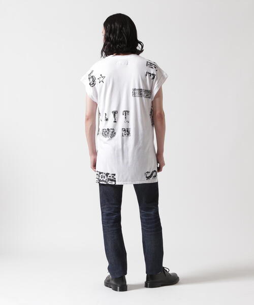 SHARE SPIRIT（シェアースピリット）の「SHARE SPIRIT/シェアースピリット/LETTER TEE（Tシャツ/カットソー・メンズ・ホワイト/ブラック・M）」の17枚目の写真