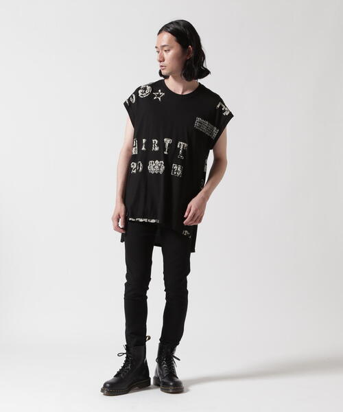 SHARE SPIRIT（シェアースピリット）の「SHARE SPIRIT/シェアースピリット/LETTER TEE（Tシャツ/カットソー・メンズ・ホワイト/ブラック・M）」の3枚目の写真