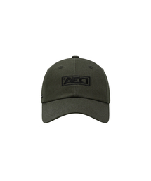 ALL EYES DOWN（オール アイズ ダウン）の「AED BOX LOGO CAP (CHARCOAL)（キャップ）」