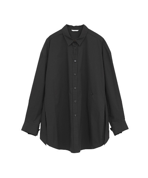 MANOF（マノフ）の「OVER SIZED 2WAY SHIRTS（シャツ/ブラウス・レディース・ホワイト/ブラック・S/M）」の13枚目の写真