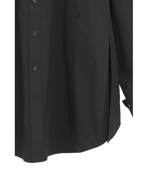 MANOF（マノフ）の「OVER SIZED 2WAY SHIRTS（シャツ/ブラウス・レディース・ホワイト/ブラック・S/M）」の9枚目の写真