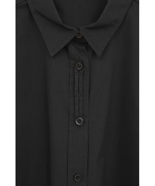 MANOF（マノフ）の「OVER SIZED 2WAY SHIRTS（シャツ/ブラウス・レディース・ホワイト/ブラック・S/M）」の8枚目の写真