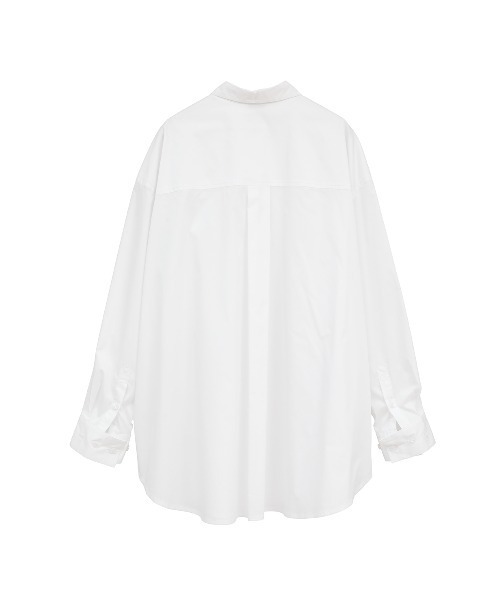 MANOF（マノフ）の「OVER SIZED 2WAY SHIRTS（シャツ/ブラウス・レディース・ホワイト/ブラック・S/M）」の22枚目の写真