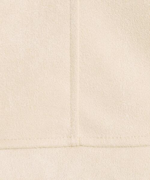 ITS'DEMO（イッツデモ）の「【セットアップ可／手洗い可】カットスエードプルオーバー（Tシャツ/カットソー・レディース・チャコールグレー/ベビーピンク/アイボリー/グリーン系・00）」の11枚目の写真