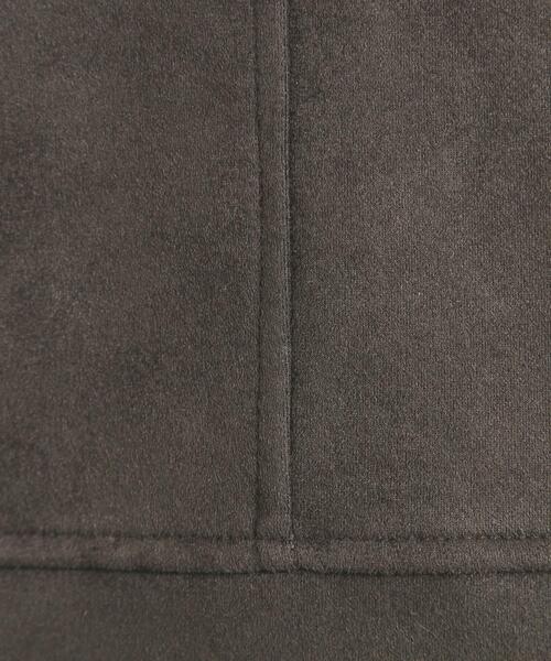 ITS'DEMO（イッツデモ）の「【セットアップ可／手洗い可】カットスエードプルオーバー（Tシャツ/カットソー・レディース・チャコールグレー/ベビーピンク/アイボリー/グリーン系・00）」の15枚目の写真