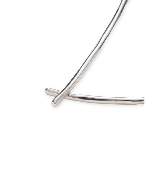 FRAY I.D（フレイアイディー）の「オープンハートモチーフピアス（ピアス（両耳用）・レディース・シルバー/ゴールド・F）」の5枚目の写真