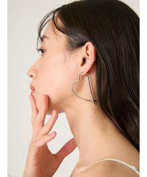 FRAY I.D | オープンハートモチーフピアス(ピアス（両耳用）)