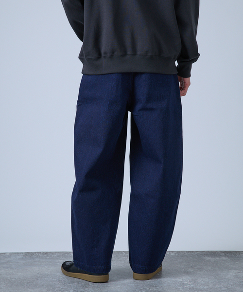 B.C STOCK（ベーセーストック）の「トラッド バレルワイドスラックス（スラックス・メンズ・ベージュ/チャコールグレー/ネイビー・MEDIUM/LARGE）」の15枚目の写真